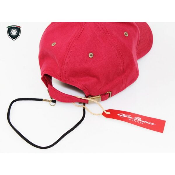 alfa romeo classic hat behind