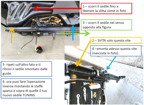Base sedile MiTo by Sparco - immagine 3