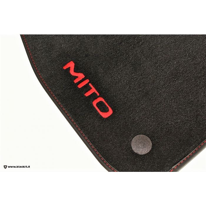 Tapis De Sol Pour Alfa Romeo Mito, Giulietta, 156, 159, Giulia, Etc. - Imperméable, Antidérapant, Protection Durable En Cuir PU