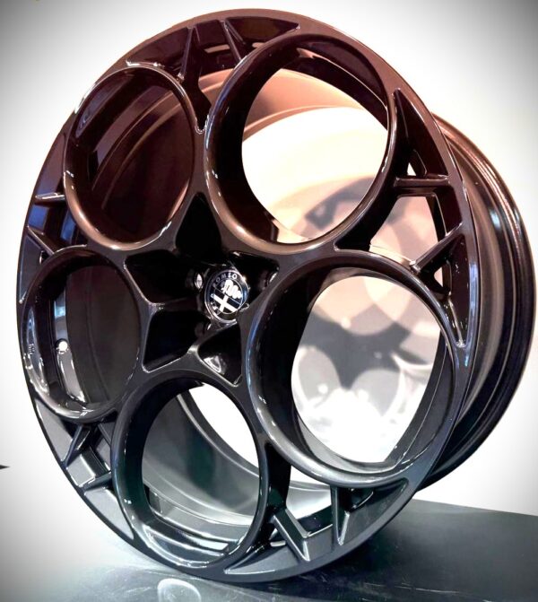 Set of 4 original dark anthracite rims for Alfa Romeo Stelvio 21 ...