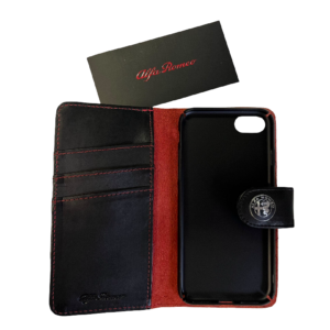 Custodia Alfa Romeo in pelle per Iphone 7/8