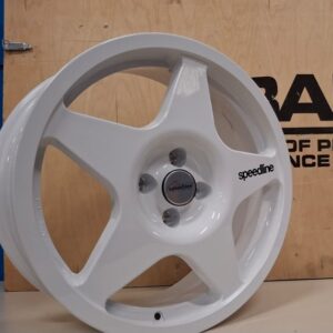 Lot de 4 jantes Speedline Challenge 7×17 pour Mito blanches