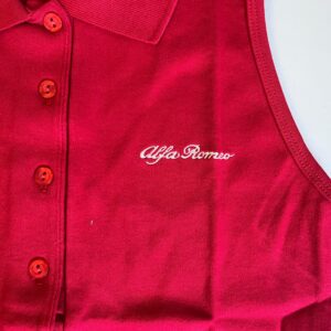 Polo Alfa Romeo smanicata donna taglia L