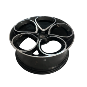 Set di 4 cerchi originali da 20″ antracite diamantato per Stelvio