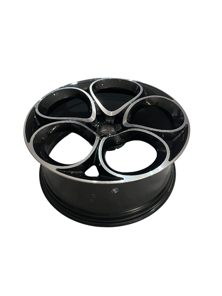 Lot de 4 jantes originales anthracite diamanté 20" pour Stelvio – Image 2