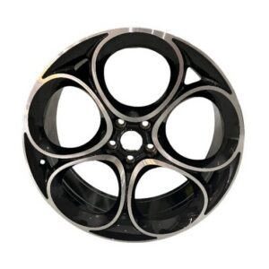 Set di 4 cerchi originali da 20″ antracite diamantato per Stelvio