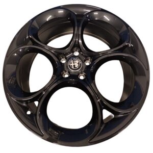 Set di 4 cerchi originali antracite lucido per Stelvio da 20″
