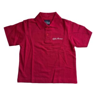 Polo Alfa Romeo rossa da bambino – 4 anni
