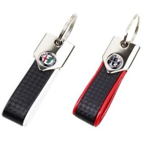 Porte-clés Alfa Romeo carbone look