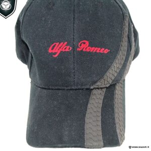 Black Alfa Romeo hat
