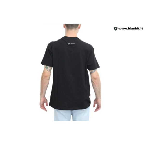 retro alfa romeo black t-shirt AR222M007BK0L