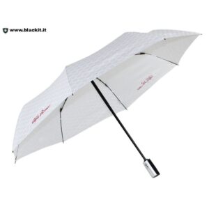 White Alfa Romeo folding umbrella