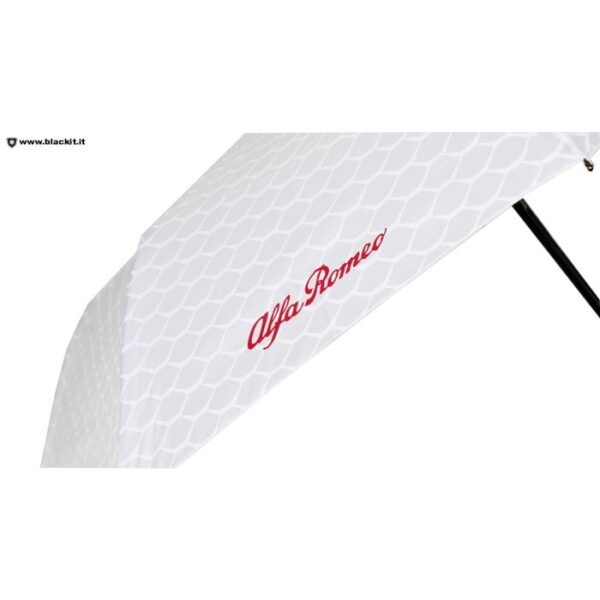 alfa romeo parapluie blanc rouge logo
