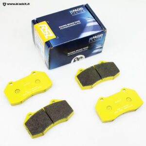 Set of yellow Pagid racing pads R29