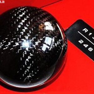 Pommeau de levier de vitesse en fibre de carbone pour Alfa Romeo Giulietta