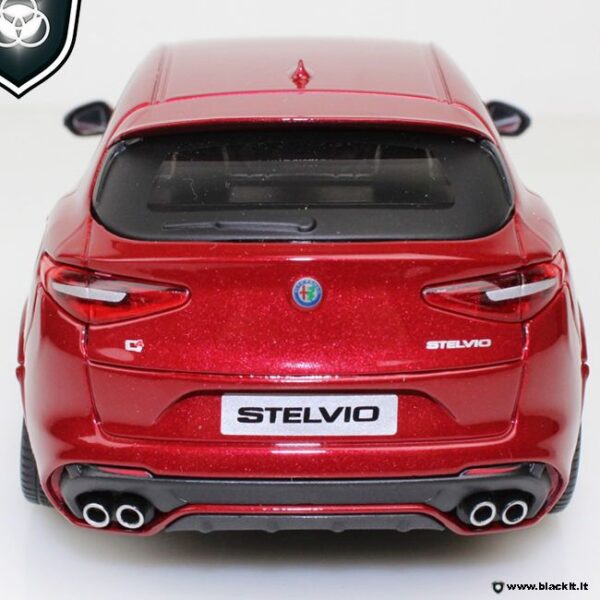 1:24 scale model of the Alfa Romeo Stelvio Quadrifoglio Verde