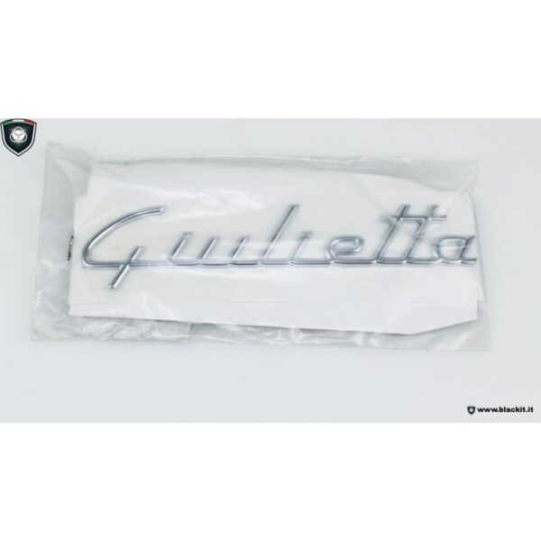 Logo Giulietta 50510139 avec ruban adhésif double face