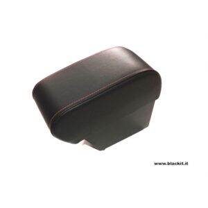 Black leather armrest for Alfa Romeo MiTo