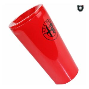 Alfa Romeo red thermos glass