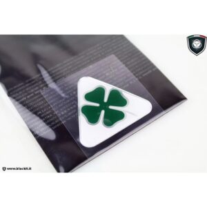 Alfa Romeo Resin-coated Quadrifoglio Green Sticker