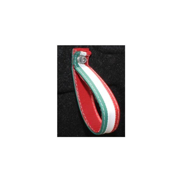 Poignée en cuir tricolore Italian Myth