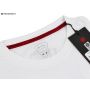 T-shirt Alfa Romeo blanc collection 110 métallic