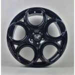 Set di 4 cerchi nero lucido per Stelvio / Tonale da 20″