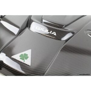 Protection moteur en carbone pour Giulia QV