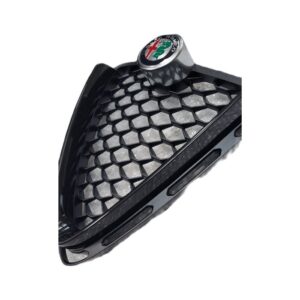 Griglia mascherina frontale scura per Alfa Romeo Stelvio